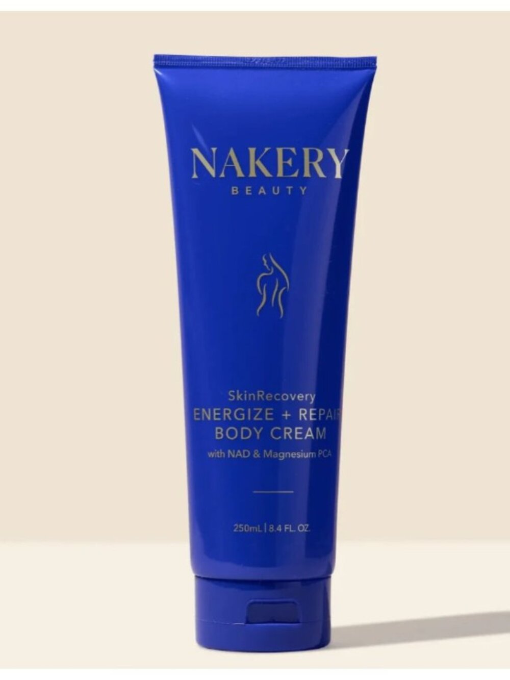 Nakery SkinRecovery Energize + Repair Body Cream w/ NAD and Magnesium PCA 8.4oz